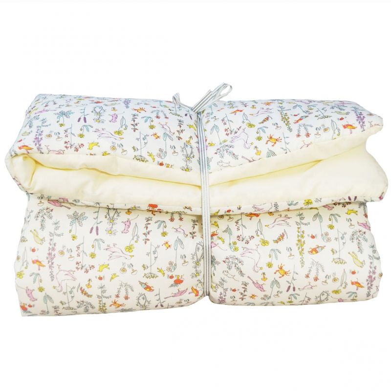 Tapis de jeu Alice rose (100 x 100 cm) Luciole et Cie