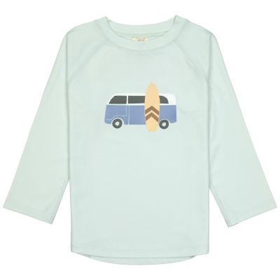 T-shirt anti-UV Camper vert écume (19-24 mois)
