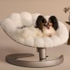 Lit pour animaux de compagnie et fauteuil suspendu SHELL LATTE Tavo Ambiance 9