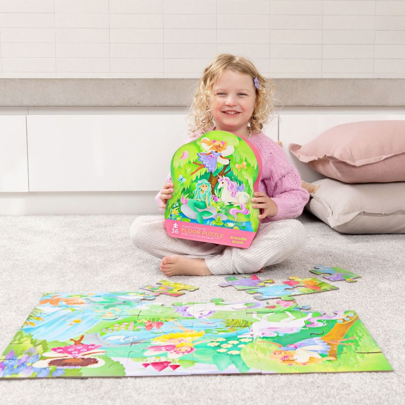 Puzzle Magical friends (36 pièces) Crocodile Creek Ambiance 6
