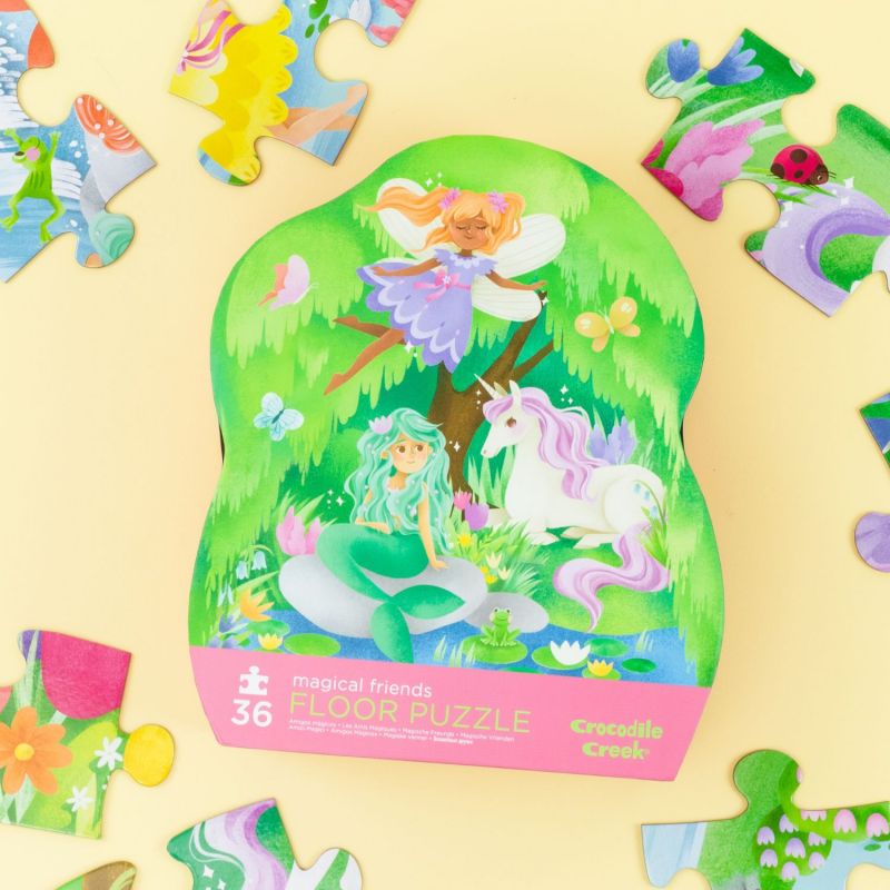 Puzzle Magical friends (36 pièces) Crocodile Creek Ambiance 9