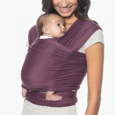 Echarpe de portage Aura bordeaux (4,9 m) Ergobaby