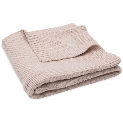 Couverture Sprinkle Knit Silk Rose (75 x 100 cm) Jollein