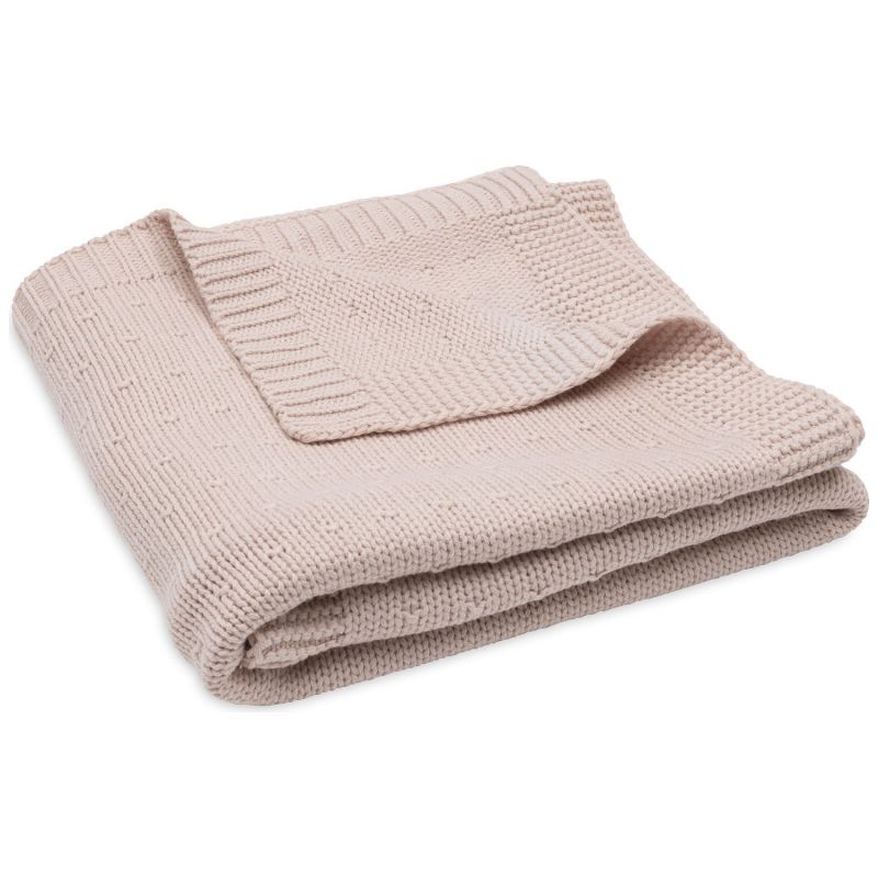 Couverture Sprinkle Knit Silk Rose (75 x 100 cm) Jollein Produit 1