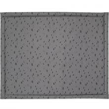 Tapis de parc plastifié Spot storm grey gris (75 x 95 cm)  par Jollein