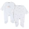 Lot de 2 pyjamas Jersey Zèbre (naissance) Noukie's Produit 1