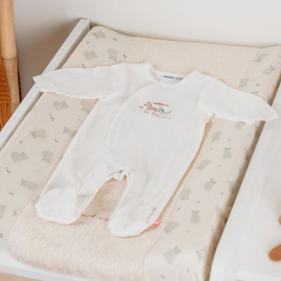 Lot de 2 pyjamas Jersey Zèbre (naissance)