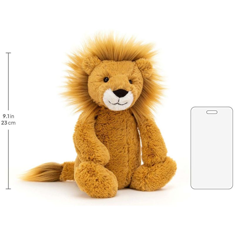 Peluche Bashful Lion Original (31 cm) Jellycat Produit 4