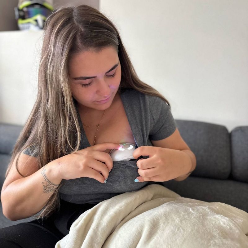 Double tire-lait portable chauffant Mumflöw BBLUV Ambiance 8