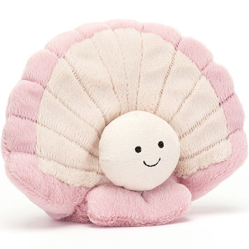 Peluche Ocean Crew Clemmie la palourde (19 cm) Jellycat