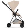 Duo MIOS 2026 Poussette citadine avec nacelle pliable et Châssis Matt Black Cozy Beige Cybex Produit 3