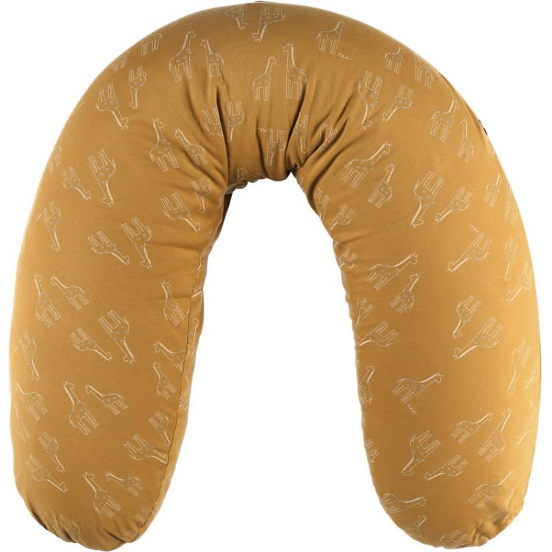 Coussin de grossesse 2 en 1 Mix & Match ocre Noukie's
