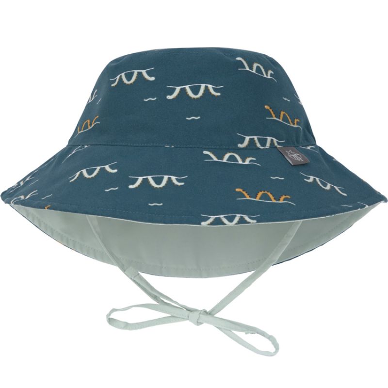 Chapeau anti-UV réversible Serpent de mer bleu(3-6 mois) Lässig