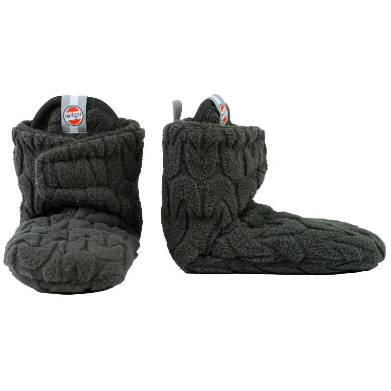 Chaussons anthracite Slipper Empire (0-3 mois) Lodger