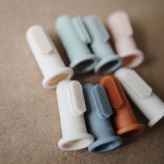 Lot de 2 brosses à dent à doigt Tradewinds-Stone