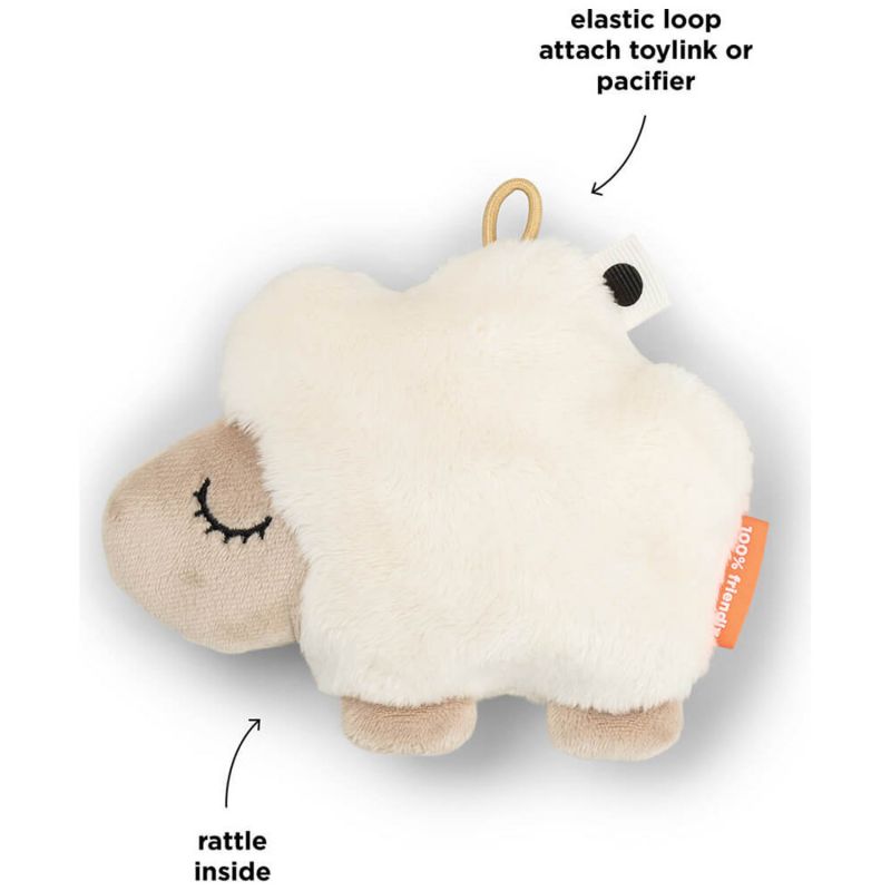 Mini hochet sensoriel Sheepy Sable Done by Deer Produit 5