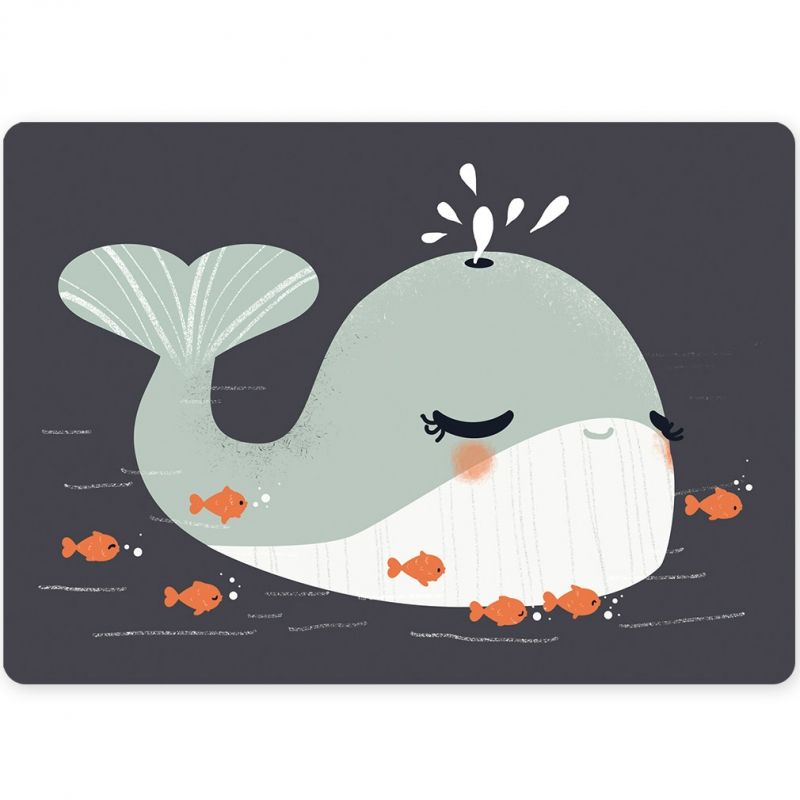Carte A6 Les Animignons la baleine Kanzilue