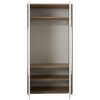 Trio Lit 70x140 cm et Commode 3 tiroirs + Armoire 2 portes Châtaignier naturel Basile Galipette Produit 8