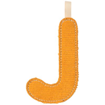 Lettre phosphorescente en tissu à suspendre J