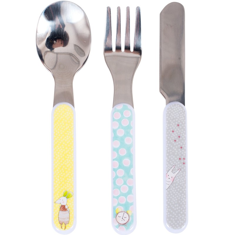 Set couverts Les Petits dodos Moulin Roty
