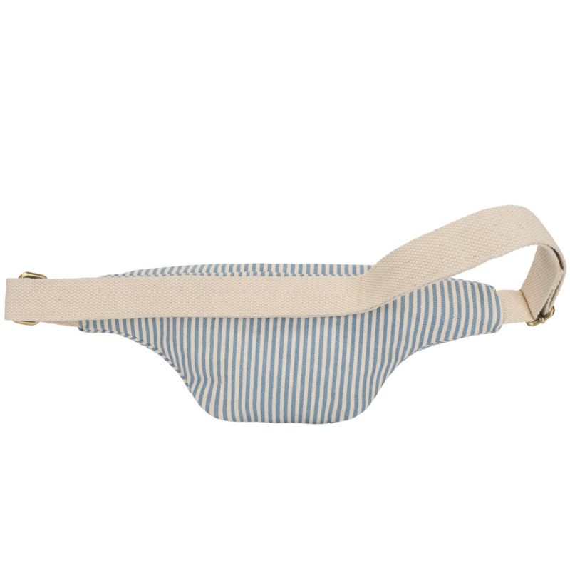 Sac banane Olivia Rayures Fines Bleu Hindbag Produit 3
