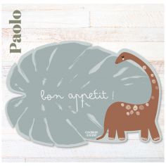 Set de table Feuille Brontosaure Paolo personnalisable