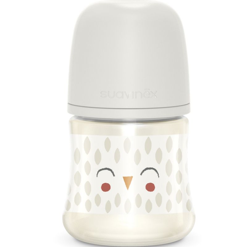 Biberon tétine SXPro S Bonhomia beige (150 ml) Suavinex