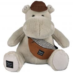 Peluche Hippopotame HELLO BROOK beige (38 cm) - Histoire d'Ours
