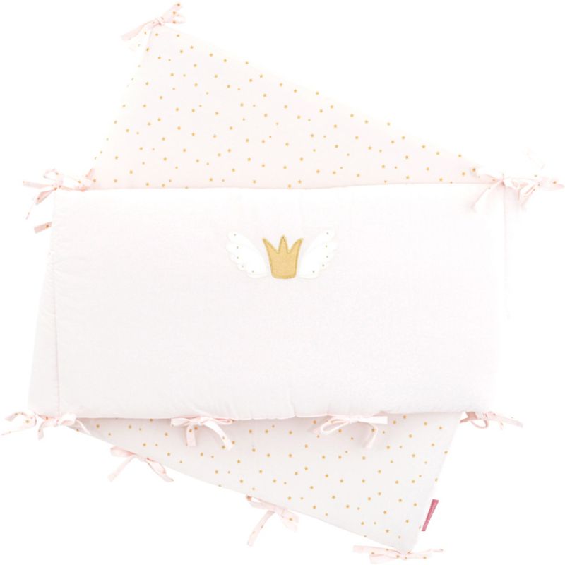 Tour de lit Princesse Swan (pour lits 60 x 120 ou 70 x 140 cm) Little Crevette