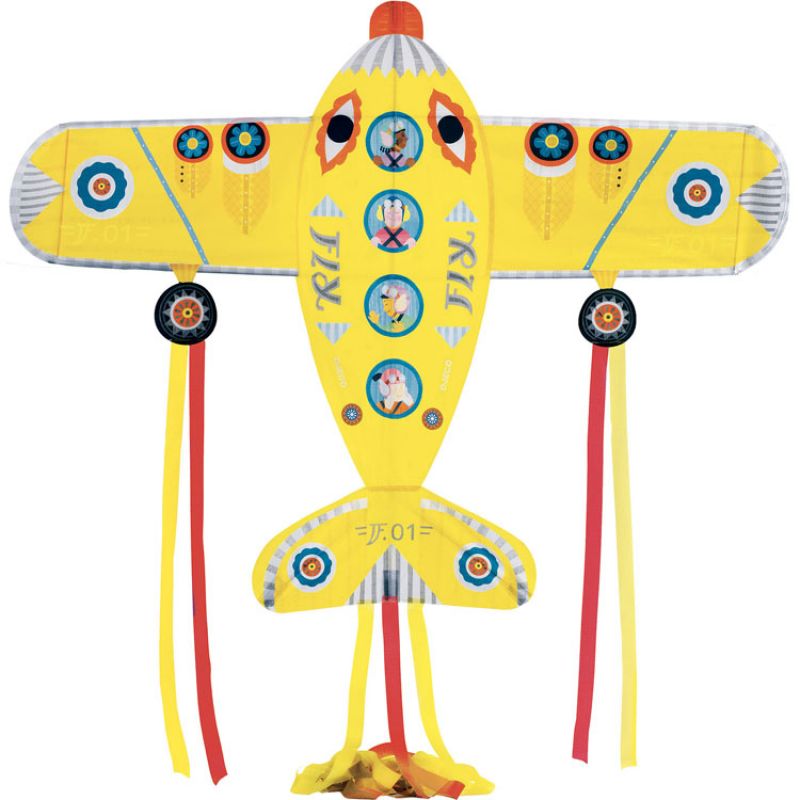 Cerf-volant avion Maxi Plane Djeco Produit 1 grande taille