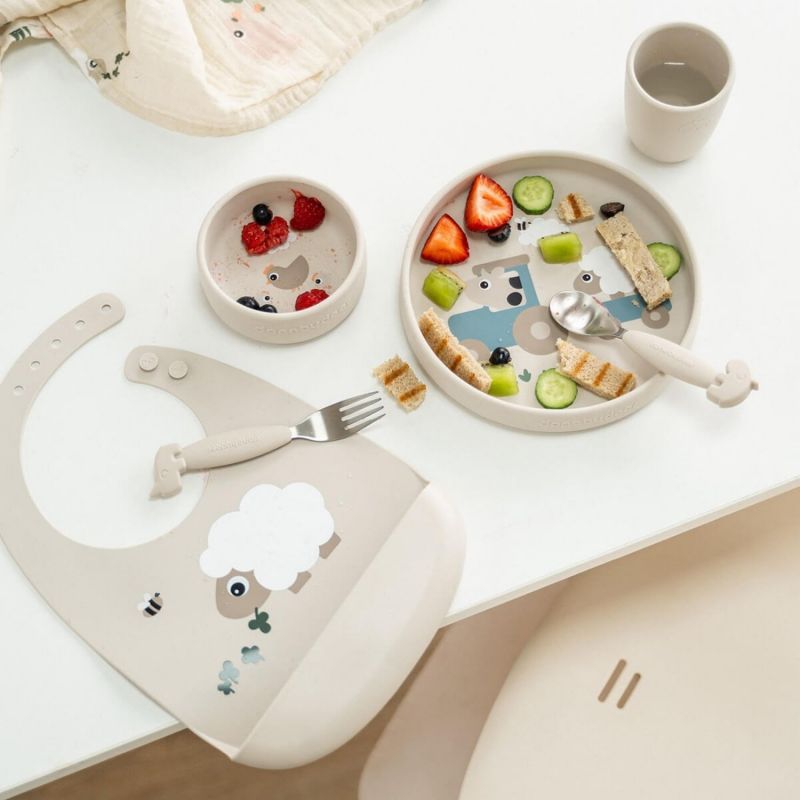 Coffret repas ventouse Tiny farm Sable Done by Deer Ambiance 4