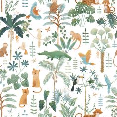 Papier peint Escapade sauvage (50 cm x 10 m) - Lilipinso