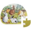 4 mini puzzles des animaux (4x12 pièces) Le Jardinier Le Jardin du Moulin Moulin Roty Produit 4