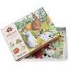 4 mini puzzles des animaux (4x12 pièces) Le Jardinier Le Jardin du Moulin Moulin Roty Produit 7