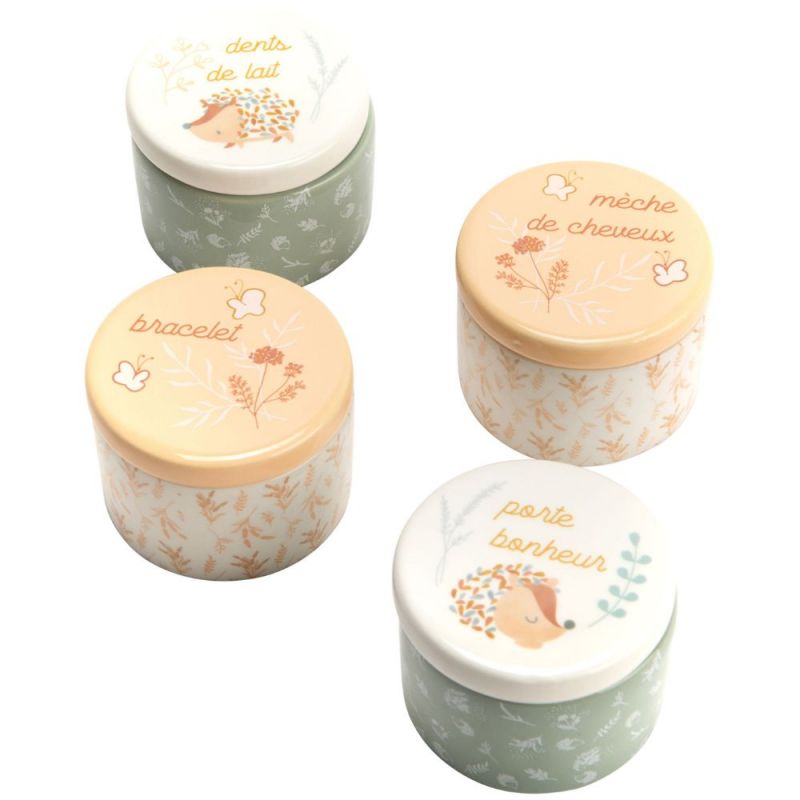 Coffret cadeau de naissance Simon le hérisson Amadeus Les Petits