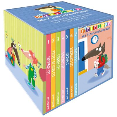 Bibliothèque P'tit Loup Mes 7 livres pour apprendre