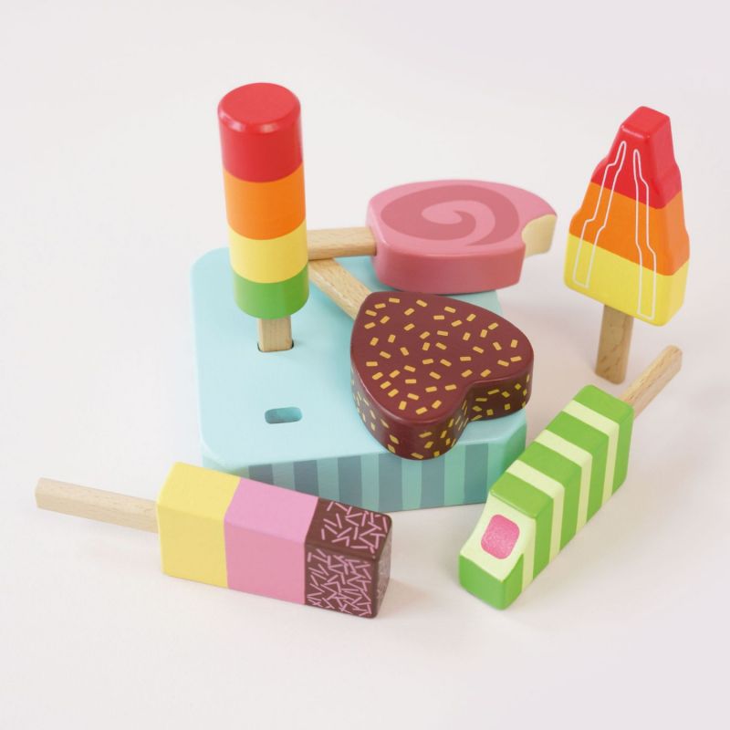Lot de 6 glaces lollies en bois FSC Le Toy Van Ambiance 5