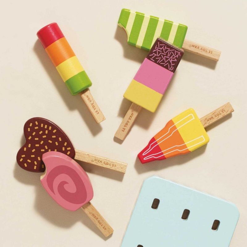 Lot de 6 glaces lollies en bois FSC Le Toy Van Ambiance 8