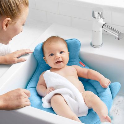 Transat de bain pour bébé ( Bleu ciel)