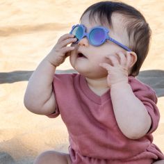 Lunettes de soleil Lion lilas (12-24 mois)