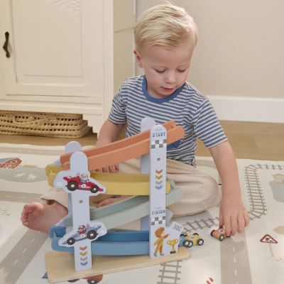 Circuit rampe en bois