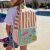Variation Camel, vert d'eau du produit Sac à dos Kids enfant Camel rayé de la marque BEBEL