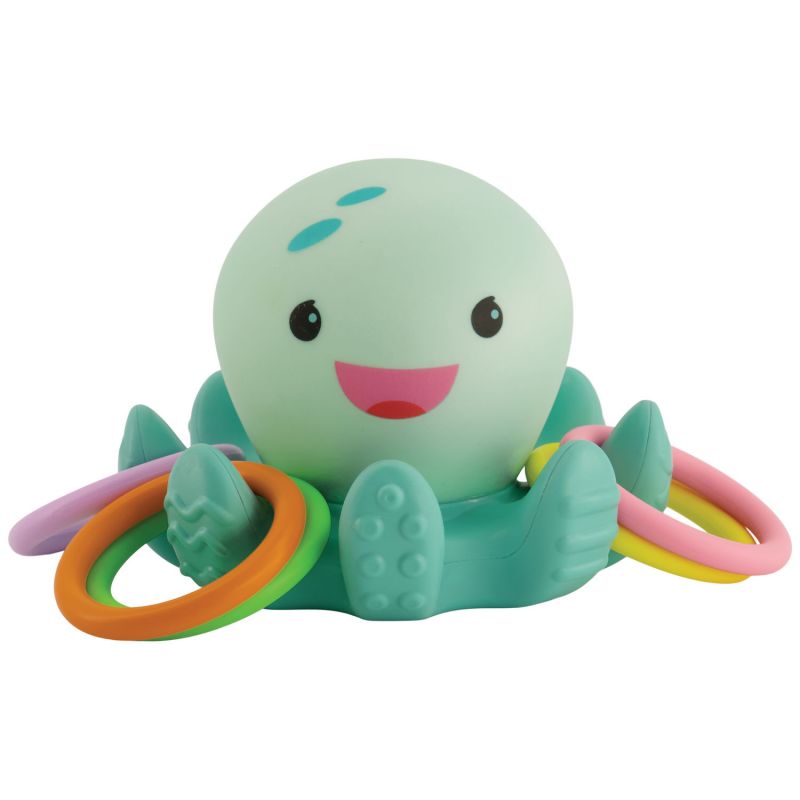 Pieuvre de bain lumineuse avec anneaux Infantino Produit 1