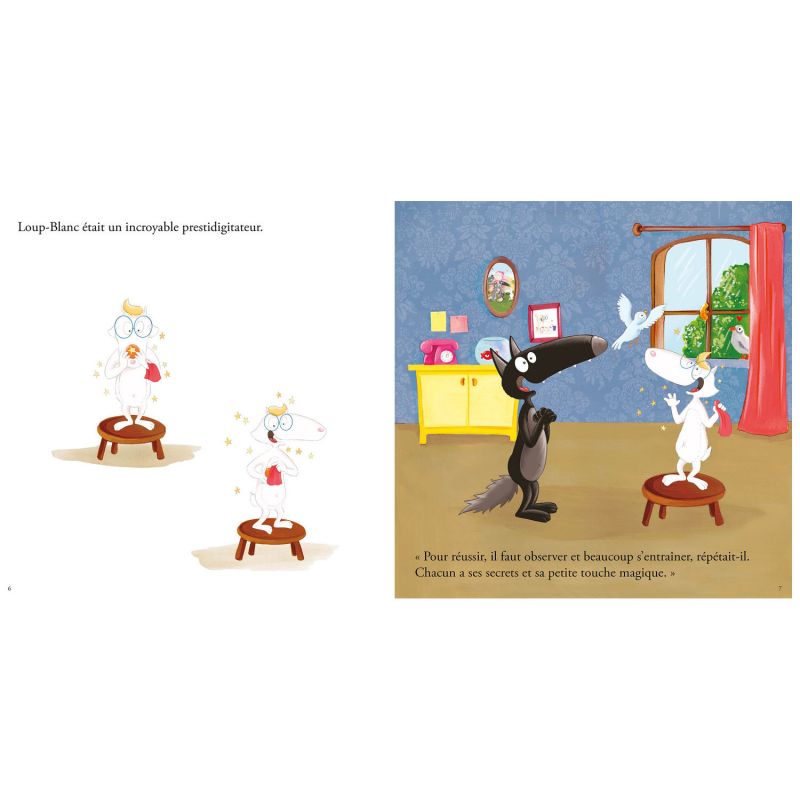 Livre Le loup qui voulait être un super magicien Auzou Editions Produit 4