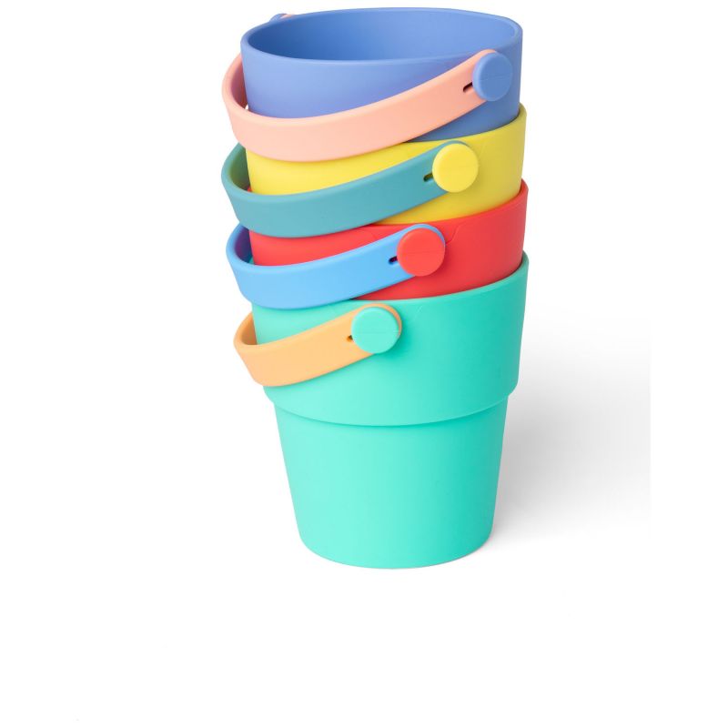 Lot de 4 seaux pour le bain Little L Produit 7