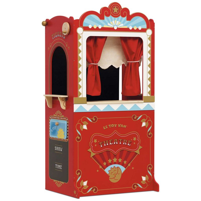 Théâtre de marionnettes rétro en bois FSC Le Toy Van Produit 1