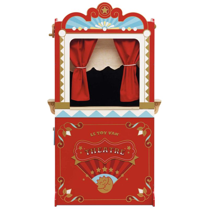 Théâtre de marionnettes rétro en bois FSC Le Toy Van Produit 3