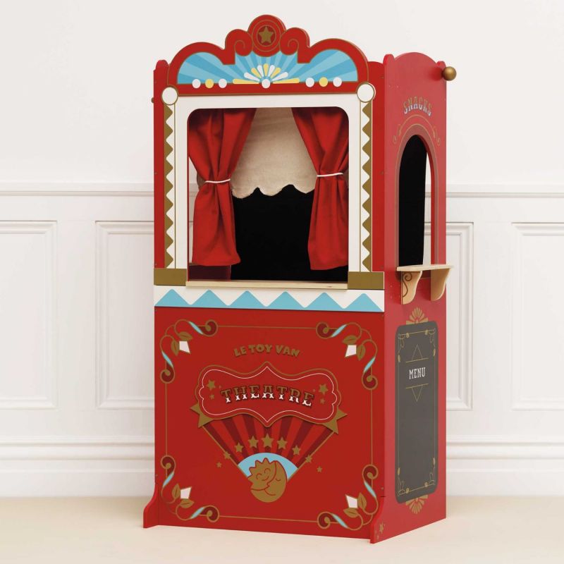 Théâtre de marionnettes rétro en bois FSC Le Toy Van Ambiance 7