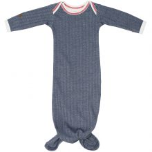 Pyjama chaud pingouin Cottage bleu (0-3 mois)  par Juddlies