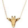 Collier Girafe (Plaqué or 18 carats) Mava Produit 1